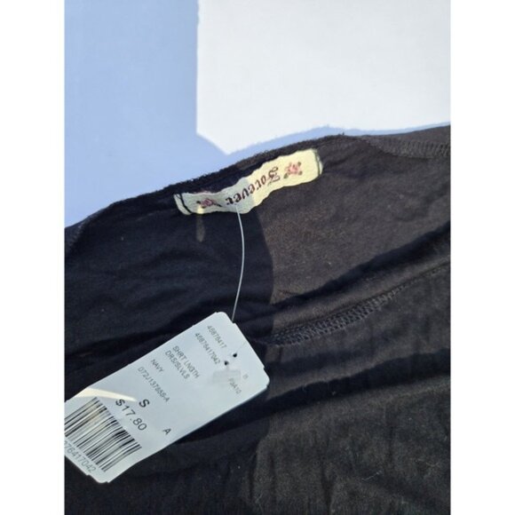 Forever 21 Short Length Mini Dress Navy Blue Sz S NWT Casual Scoop Neck Tunic - Picture 3 of 4